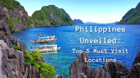 Philippines Unveiled Top Must Visit Spot Youtube