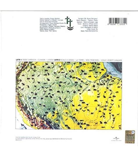 Comprar vinilo L Arca Di Noè Franco Battiato