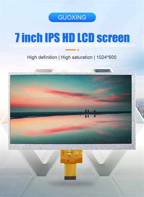 GL070AFB P500 7 Inch LCD Display IPS Full View 1024600 Resolution