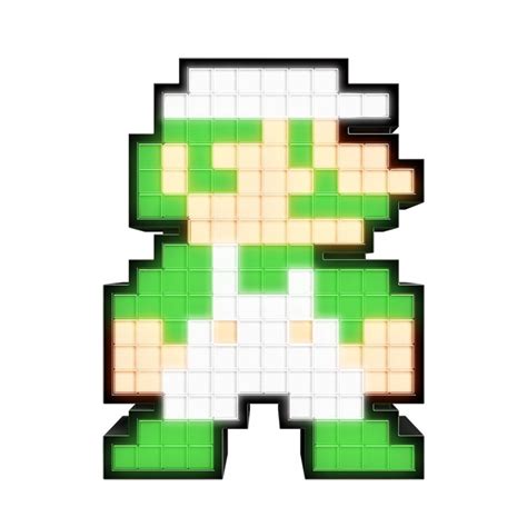 8 Bit Luigi Pixel Art