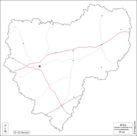 Smolensk mapa livre mapa em branco livre mapa livre do esboço mapa