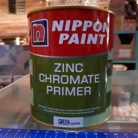 Jual Cat Dasar Zinc Chromate Primer Nippon Paint Meni Besi Kayu Anti