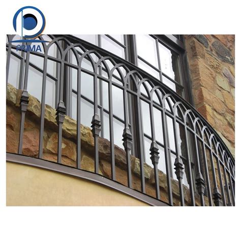 Prima Galvanized High Quality Wrought Iron Fence China Railing And