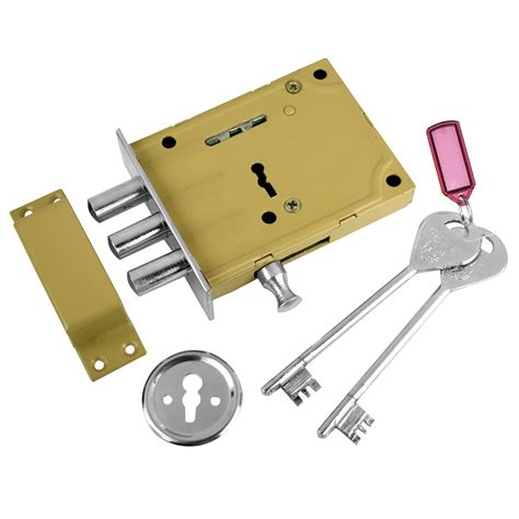 Mitansh Tiger B 22 Main Door Lock With 2 Reversible Keys Heavy Duty