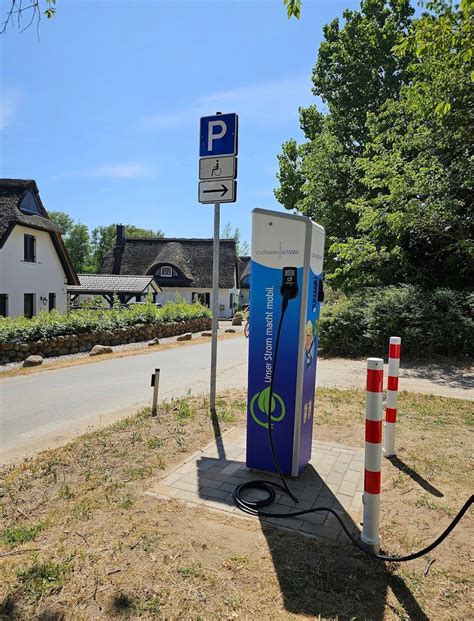 Am Schwarzen Busch Stadtwerke Wismar Insel Poel Mv Ev Station