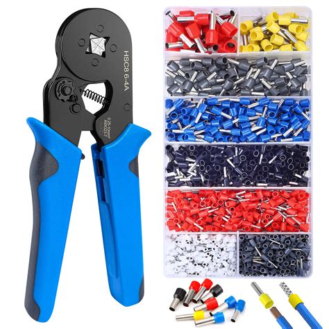 Buy Ferrule Crimping Tool Kit Ferrule Crimper Plier With Pcs Wire