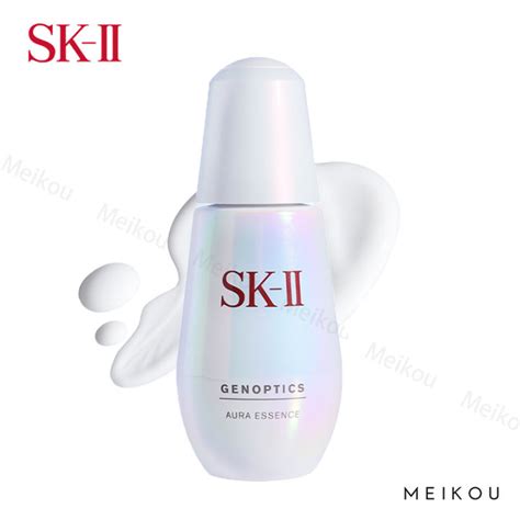 Sk Ii Genoptics Aura Essence Ml Sk Brightens Skin Tone Moisturizes