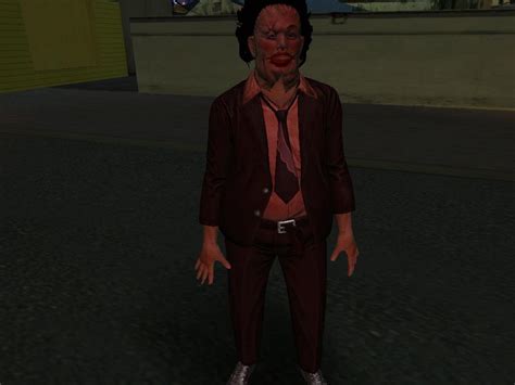 Gta San Andreas Leatherface Skin Pack Normal Mapenv Maps Mod