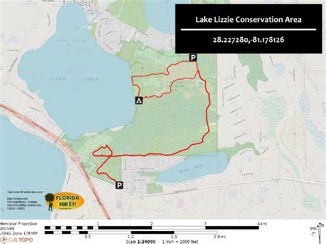 Lake Lizzie Conservation Area Florida Hikes