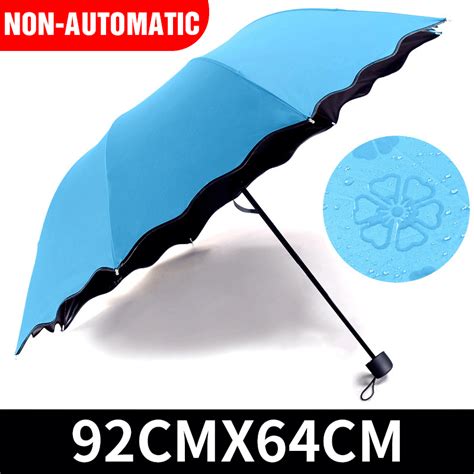 Umbrella Folding Automatic Fibrella Frill Uv Umbrella Big Robust