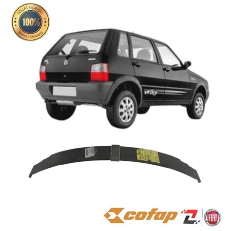 Feixe Molas Traseiro Fiat Uno Mille Way Original Zac Pe As