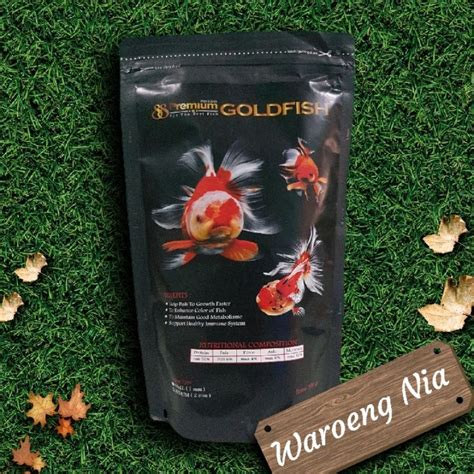 Jual Pelet Ikan Mas Koki Premium 88 Goldfish 500GR Pellet Ikan Mas