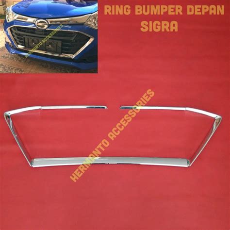 Jual Cover List Lis Grill Gril Garnish Ring Bumper Depan Sigra Variasi