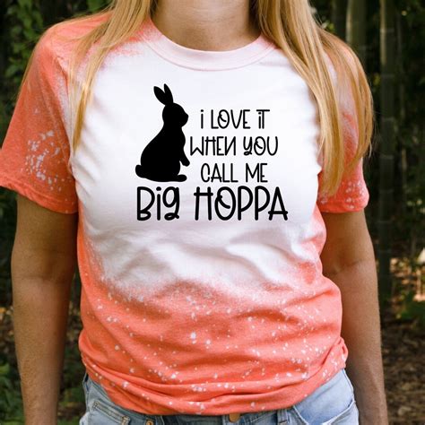 I Love It When You Call Me BIG HOPPA Png Easter Bunny Png 90s Rap