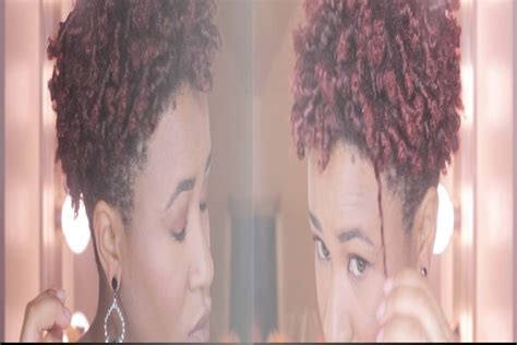 Natural Hair Straw Set Tutorial Super Defined Curls On Short