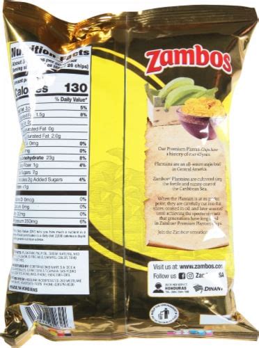 Zambos Maduritos Sweet Plantain Chips, 4.9 oz - Kroger