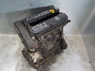 SILNIK OPEL ASTRA H ZAFIRA B 1 6 16v Z16XEP 12777456822 Oficjalne