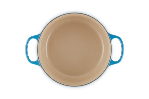 Ca Arola Le Creuset Cocotte Redonda Azul Azure Rick Mark