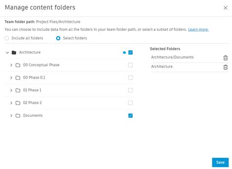 Bim 360 Design Collaboration Update Team Content Folders July 2021 Bim 360 Release Notes