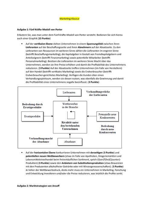 Klausur Juli Sommersemester 2017 Fragen Und Antworten Marketing