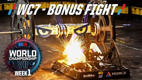 Does Size Matter Battlebots Bonus Fight Huge Vs Shatter Wcvii