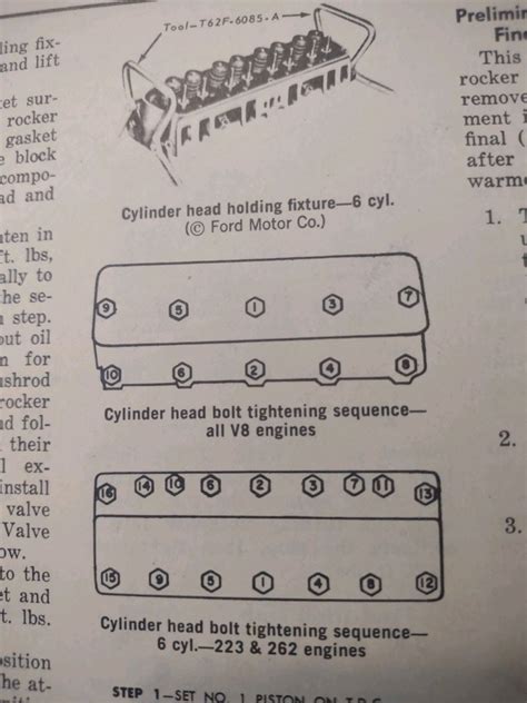 Head Torque Sequence Ford Truck Enthusiasts Forums