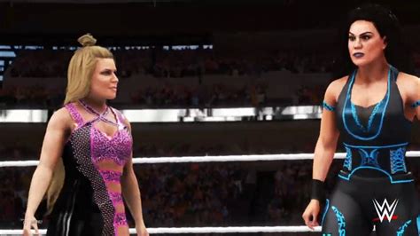 Wwe 2k20 Tamina And Natalya Wrestlemania 37 Entrance And Attire Youtube