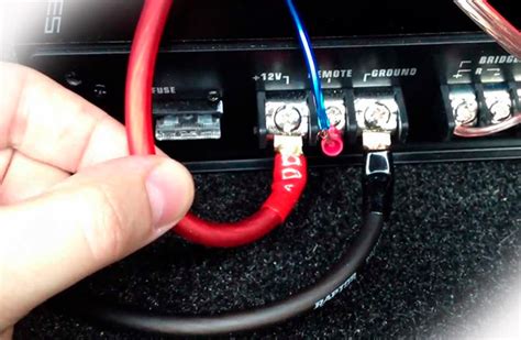 How To Install A Subwoofer And Amplifier In A Car