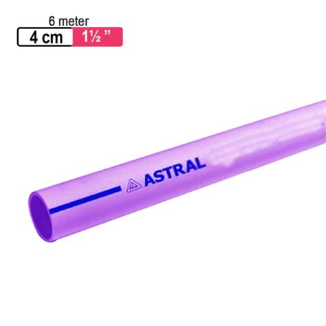 Astral Aquarius Pipe SCH 40 6meter 4cm Mykit Buy Online Buy