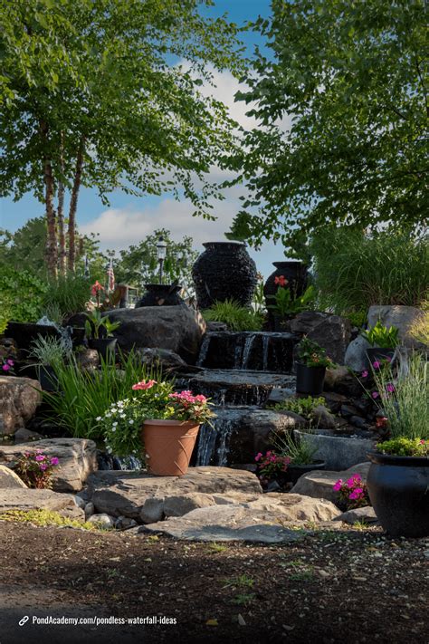 21 Stunning Pondless Waterfall Ideas To Transform Your Yard