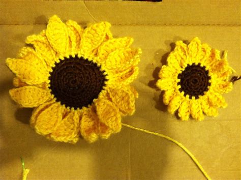 Free Crochet Sunflower Patterns Printable