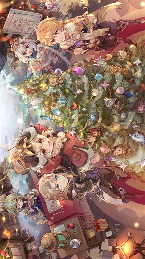 ᴄsʏᴅᴀʏ on Twitter Anime wallpaper Anime Christmas wallpaper