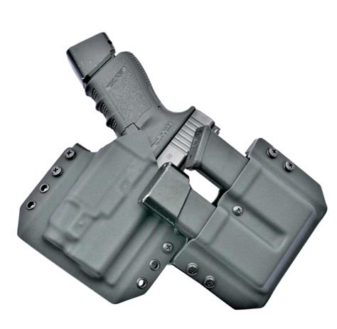 Owb Light Bearing Holster And Double Mag Holder Code 4 Defense