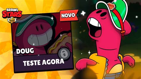 CORRE O DOUG FINALMENTE CHEGOU NO BRAWL STARS e VOCÊ PODE TESTAR AGORA