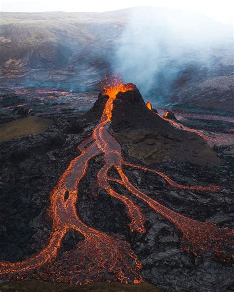 Witness The Breathtaking Fagradalsfjall Eruption In Geldingadalur Iceland