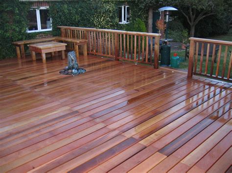 Western Red Cedar Decks