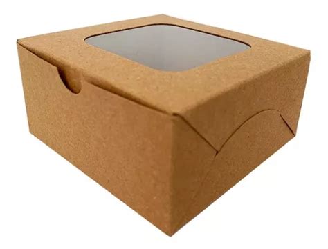 Caja Para Galletas Con Ventana De Acetato Pzs