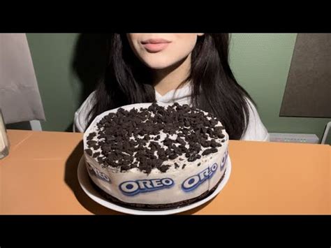 ASMR Oreo Chocolate CAKE DESSERT MUKBANG YouTube