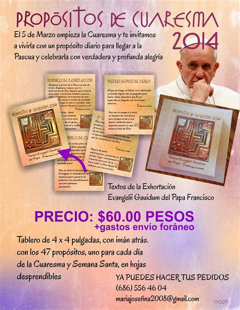 TARJETAS Y ORACIONES CATOLICAS PROPÓSITOS DE CUARESMA 2014