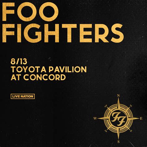 Foo Fighters In Concord At Toyota Pavilion At Concord