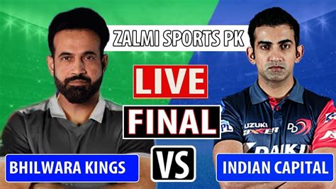 Live Live India Capitals Vs Bhilwara Kings INDCAP Vs BK Live