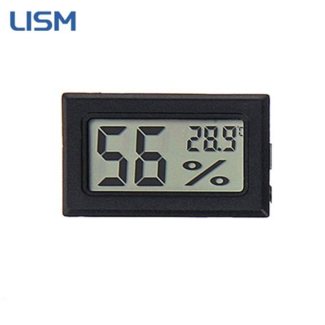 Mini Sem Fio Digital Lcd Interno Conveniente Sensor De Temperatura