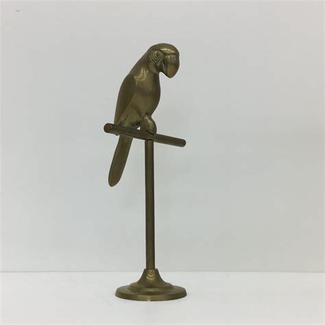 Brass bird sculpture, 1970's | #218439