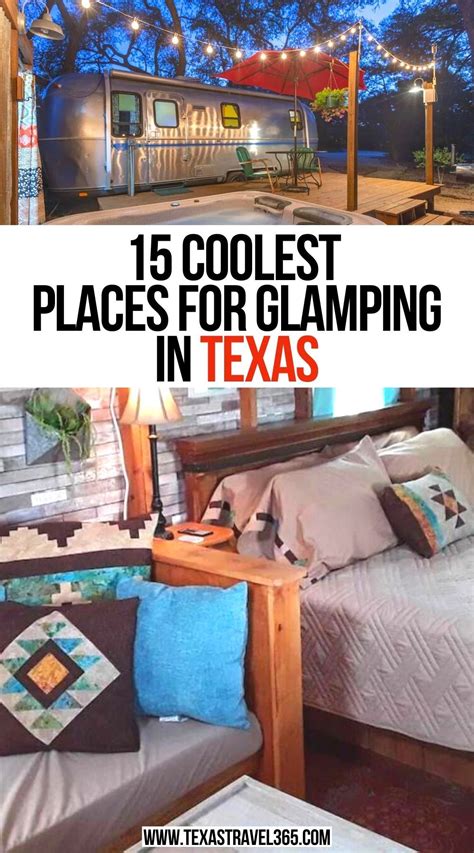 16 Texas Glamping Spots Best Luxury Tents Stylish Yurts Treehouses