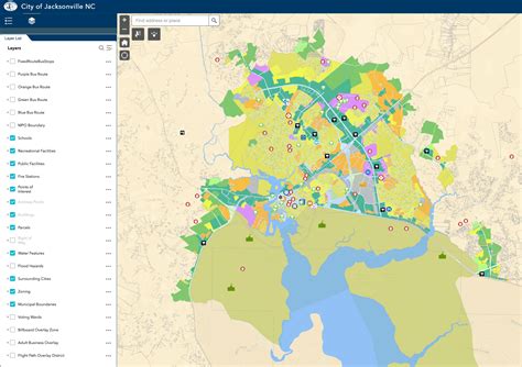 Online Mapping Program | Jacksonville, NC - Official Website