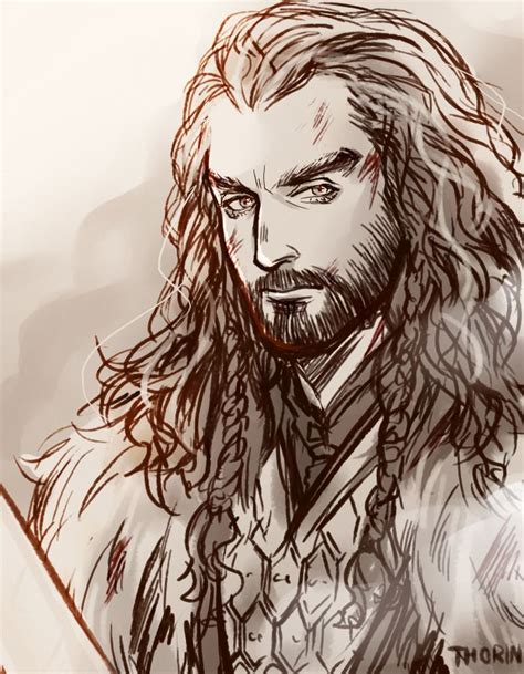 Thorin Oakenshield The Hobbit Middle Earth Art Hobbit Art