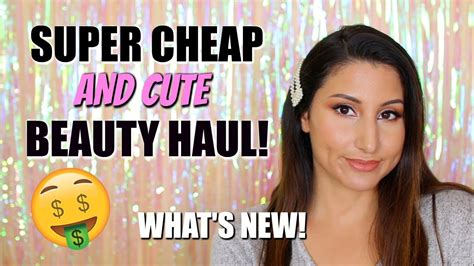 Big Affordable Makeup Haul Youtube