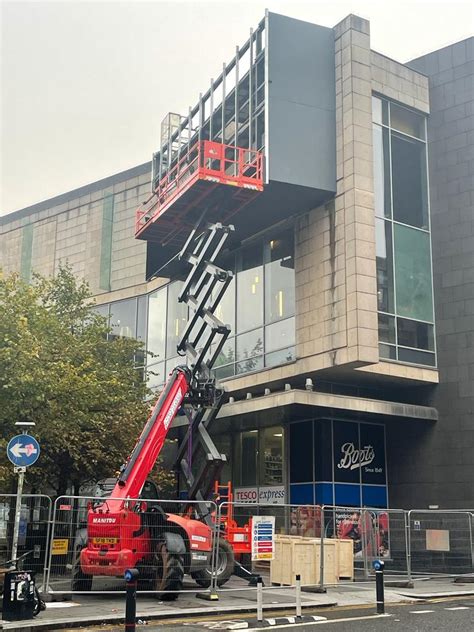 St Enoch Square Glasgow Archers Steel Work And Cladding Tamworth