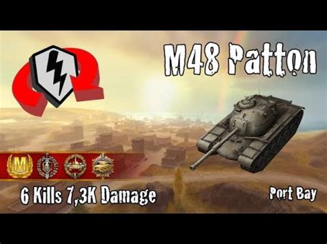 M48 Patton 6 Kills 7 3K Damage WoT Blitz Replays YouTube