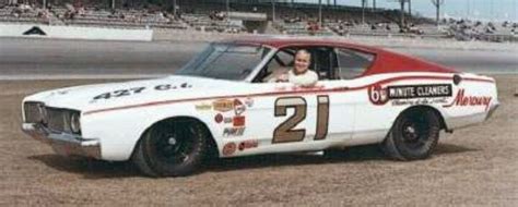 Cale Yarborough Won The 1968 Daytona 500 In This Wood Brothers Mercury Cyclone Ford Racing